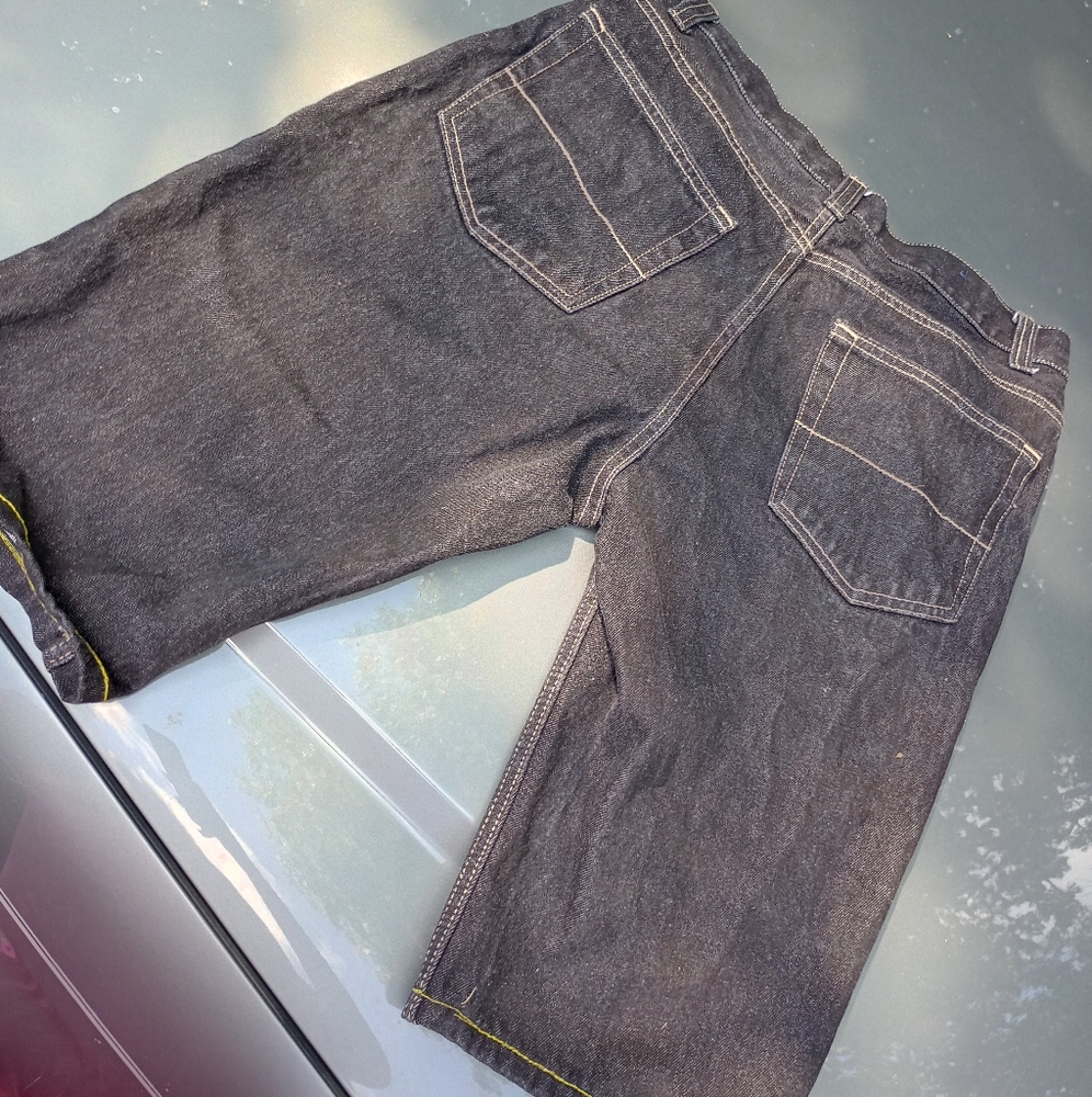 Black Wash Jorts